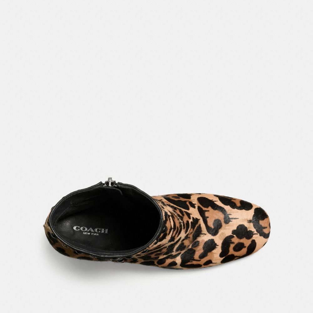 Felicia Bootie With Camo Print