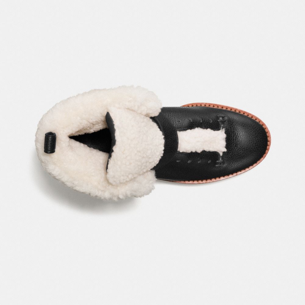 Coach City Hiker With Shearling