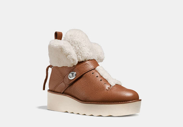 Coach City Hiker With Shearling