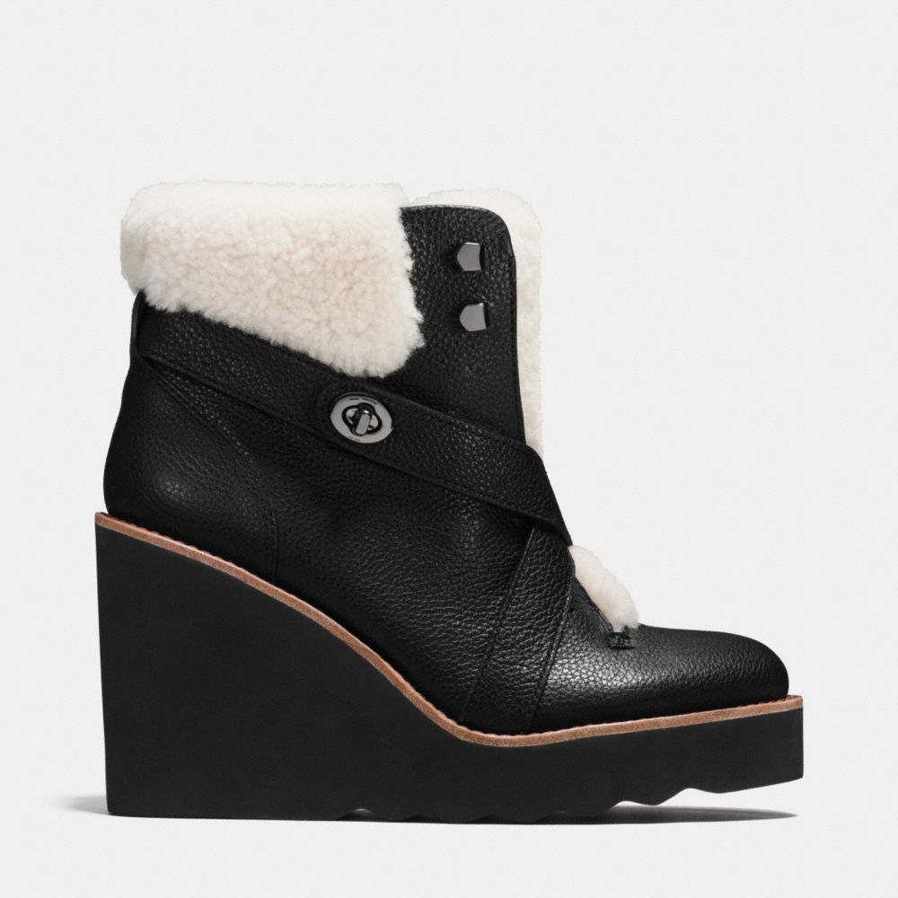 Coach wedge outlet boots