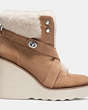 COACH®,KENNA BOOTIE,Mixed Material,CAMEL/NATURAL,Angle View