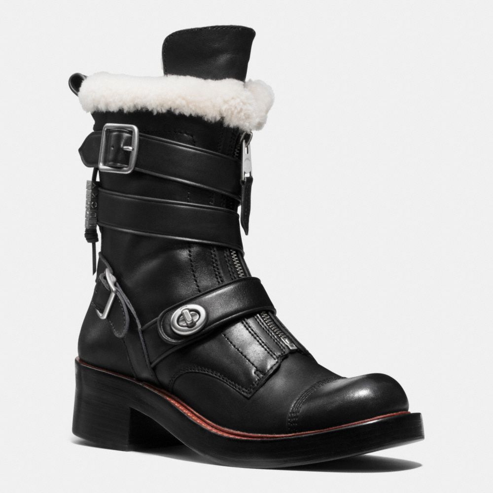 COACH®: Zip Moto Boot