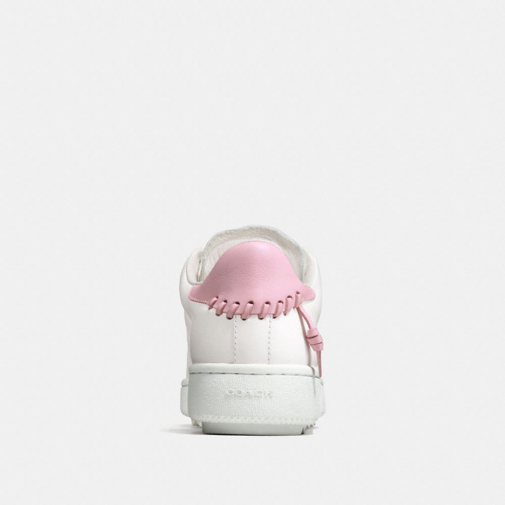 Coach c101 low top sneaker pink on sale