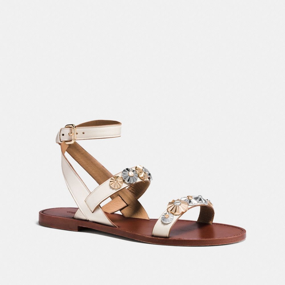 COACH®,Eleanor Sandal,,Front View