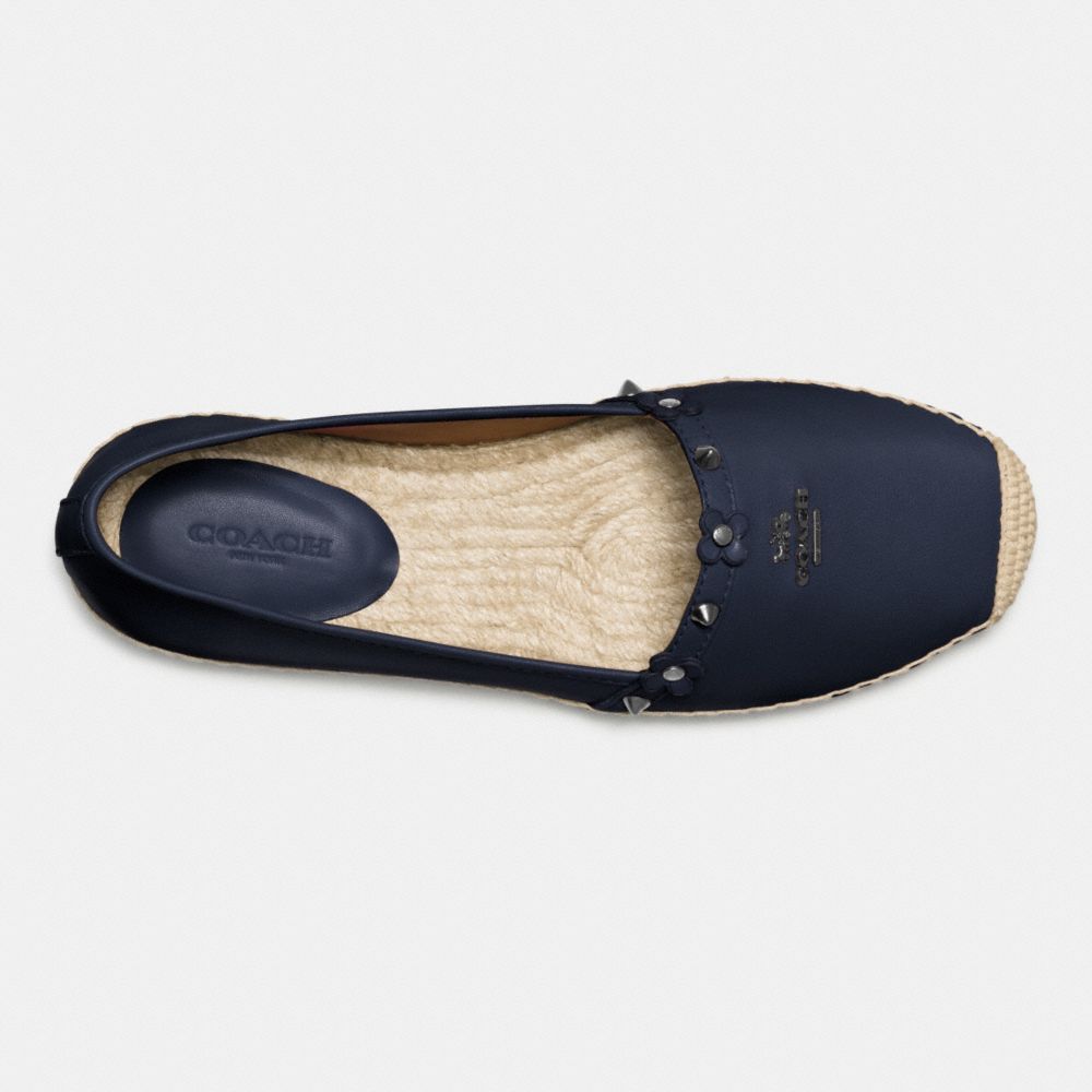 Rain Floral Rivets Flat