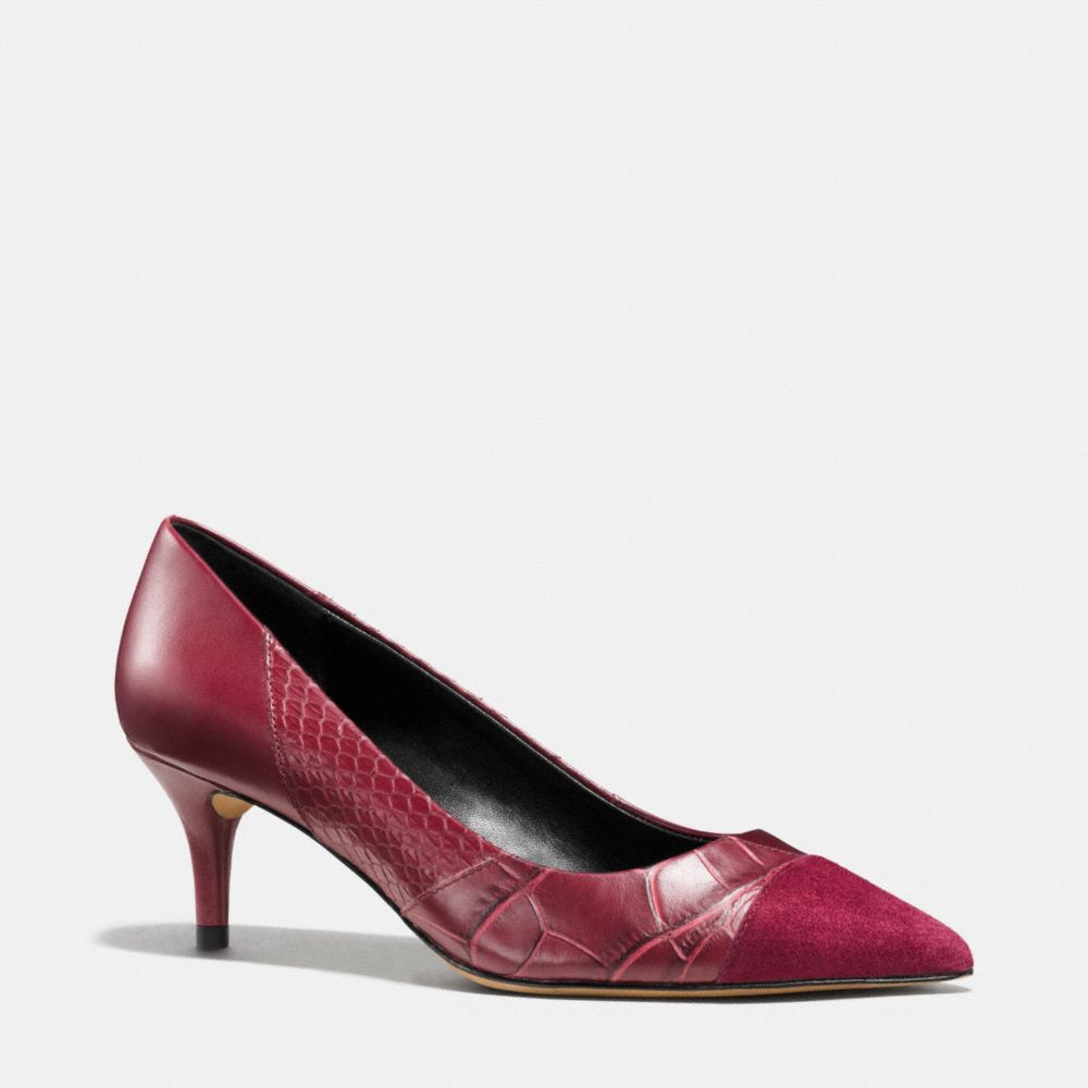 Lacey Patchwork Heel