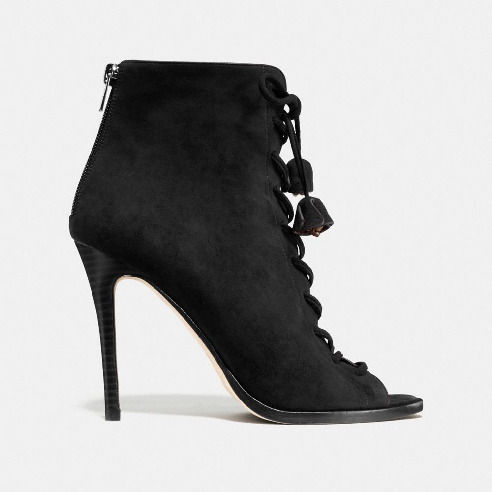 Leena peep 2024 toe bootie