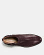 COACH®,COLEEN BOOTIE,Leather,Warm Oxblood,Inside View,Top View