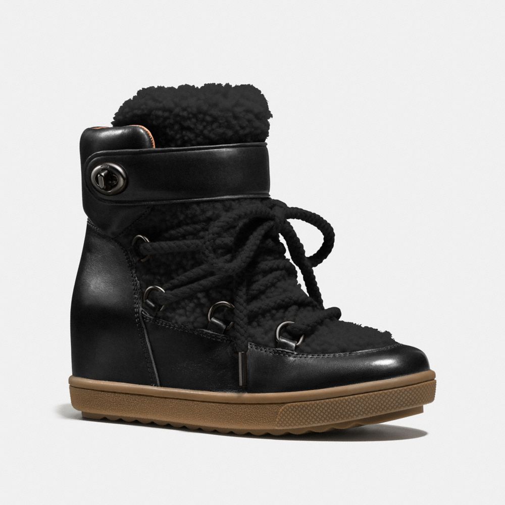 Coach 2024 wedge boots