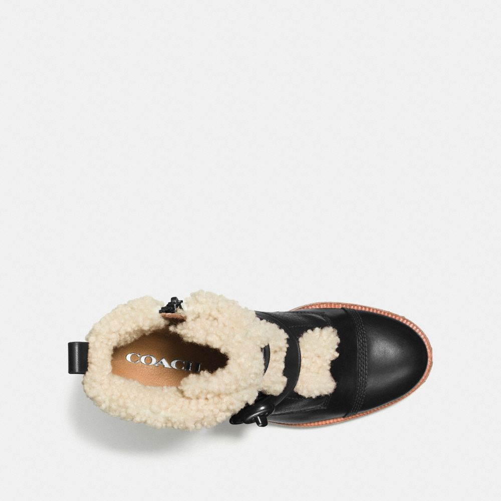 COACH®,Preston Bootie,,Inside View,Top View