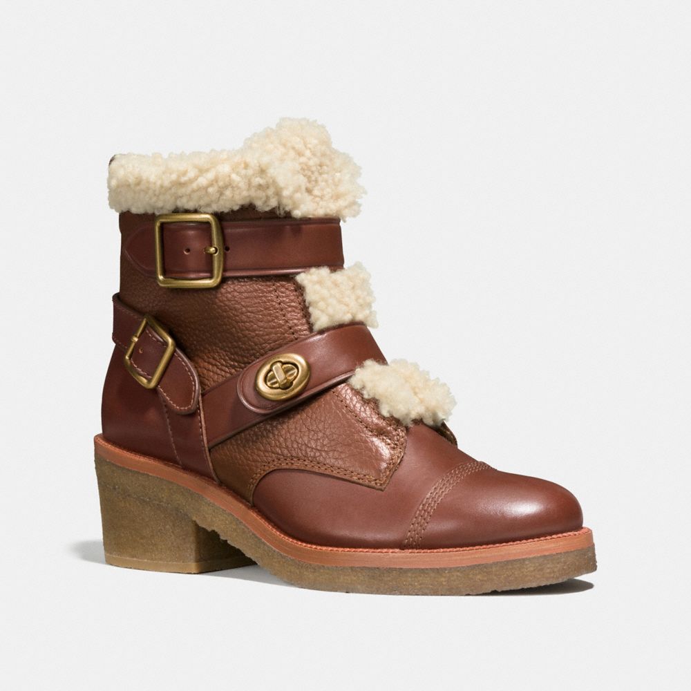 Coach 2025 shearling boots