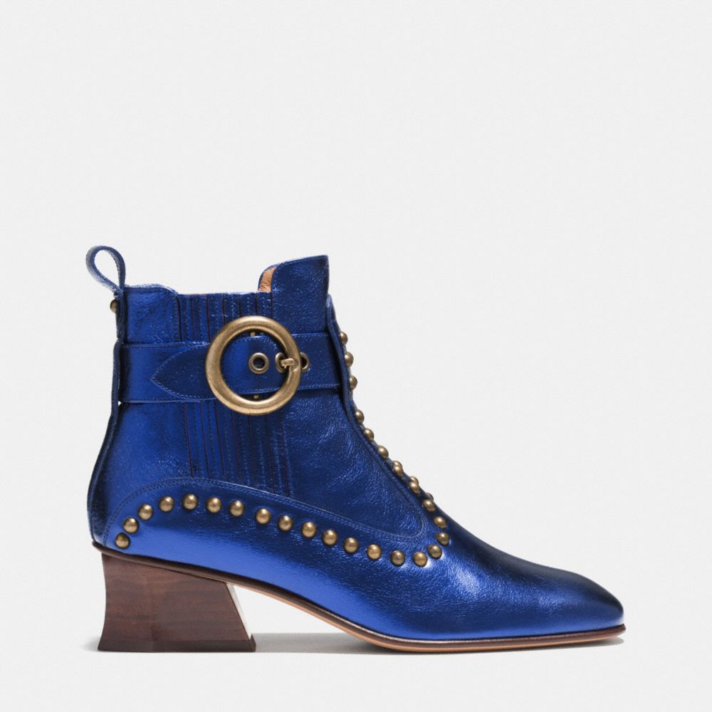 COACH®,Cuir,Bleu Marine,Angle View