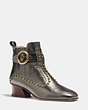 COACH®,CHELSEA BOOT,Leather,SMOG,Front View