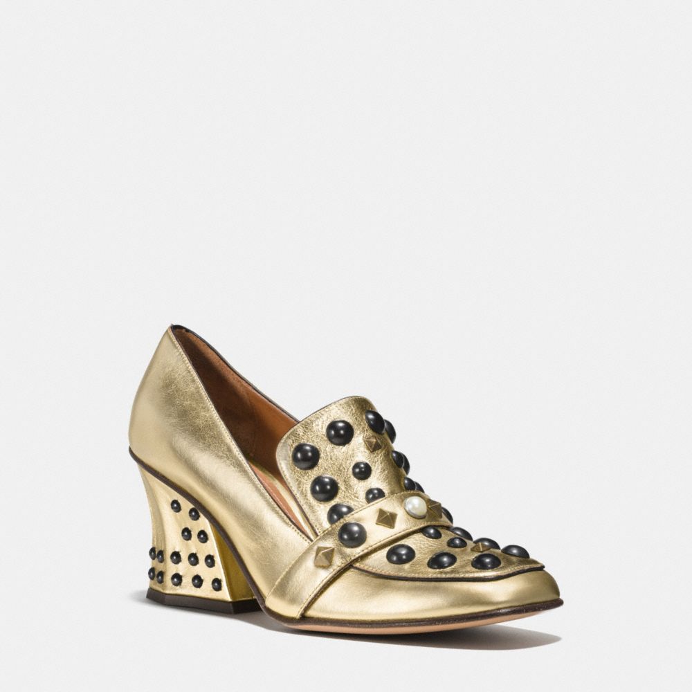 Coach pumps cheap with studs