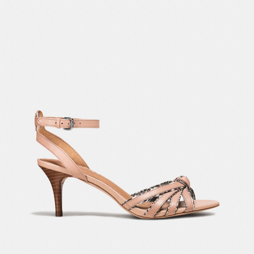 Meg Heel With Snakeskin