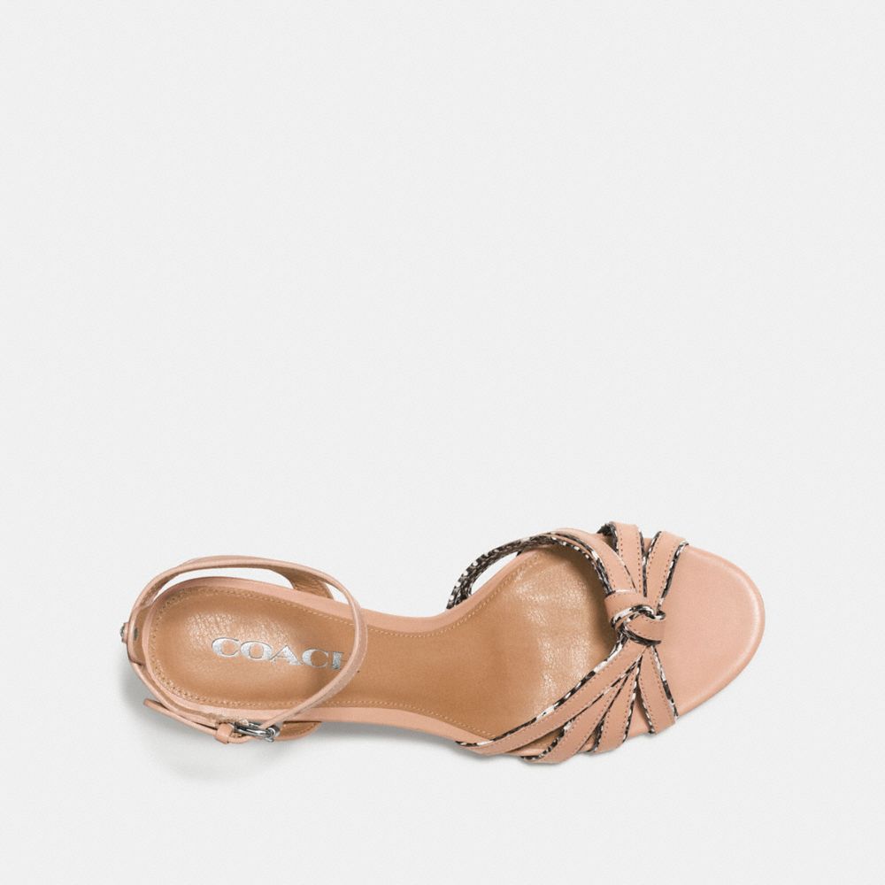 Meg Heel With Snakeskin