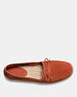 COACH®,RAE ESPADRILLE,Suede,Terracotta.,Inside View,Top View