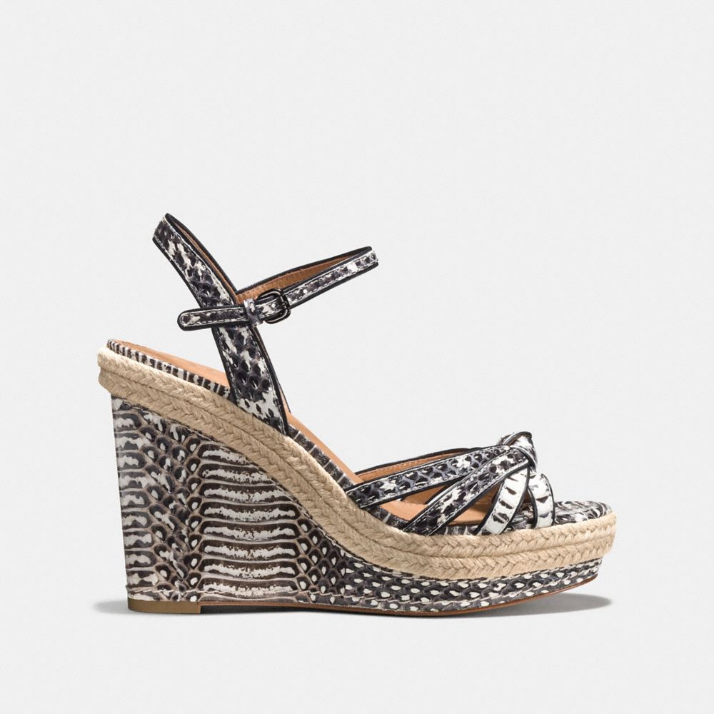 Dalton Snakeskin Espadrille