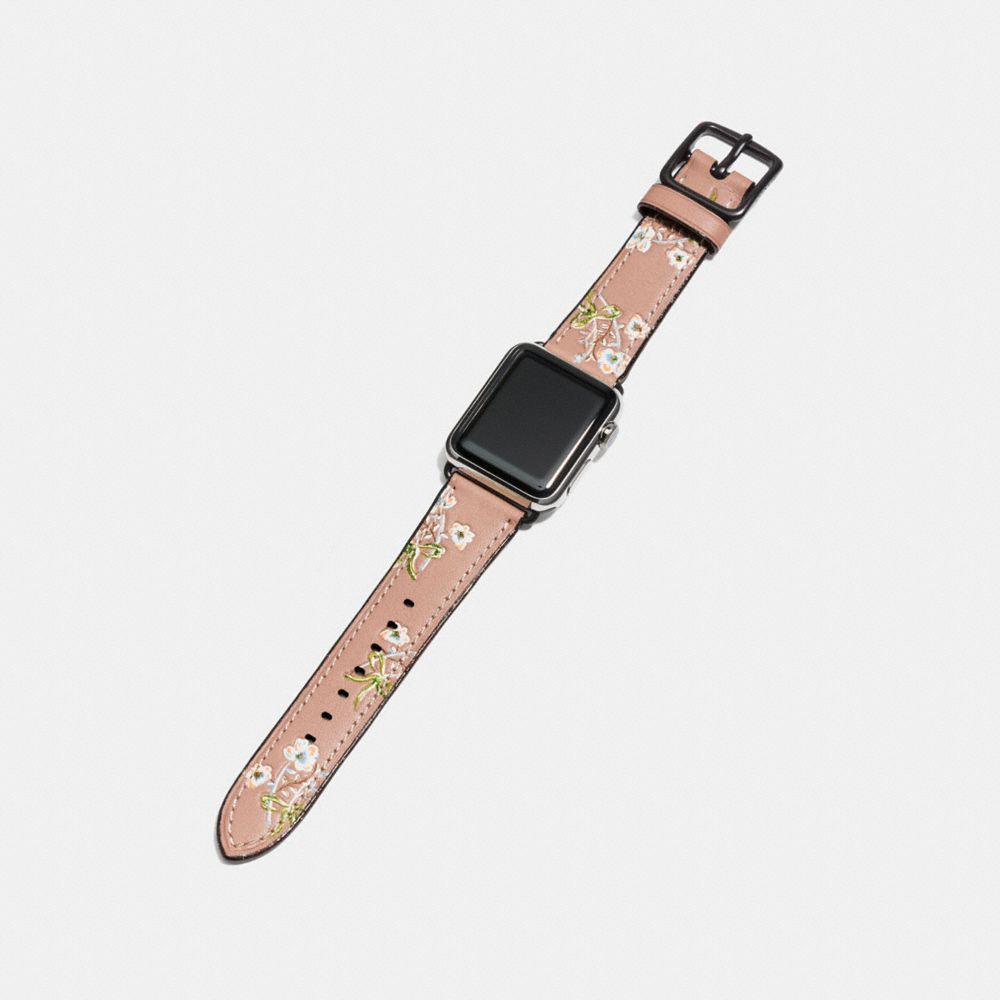 COACH®,Apple Watch® Strap With Prints,,Angle View