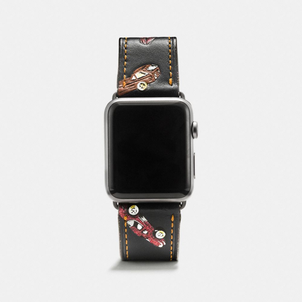 Bracelet Apple Watch® En Cuir Imprimé