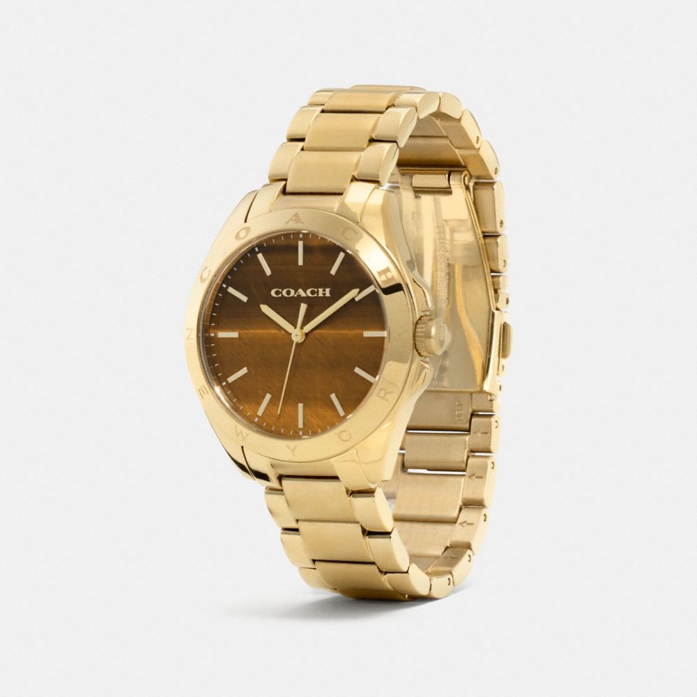 COACH®,Tristen Color Dial Watch,,Angle View