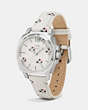 COACH®,BOYFRIEND 34MM STAINLESS STEEL STRAP WATCH,Leather,BRAMBLE ROSE,Angle View