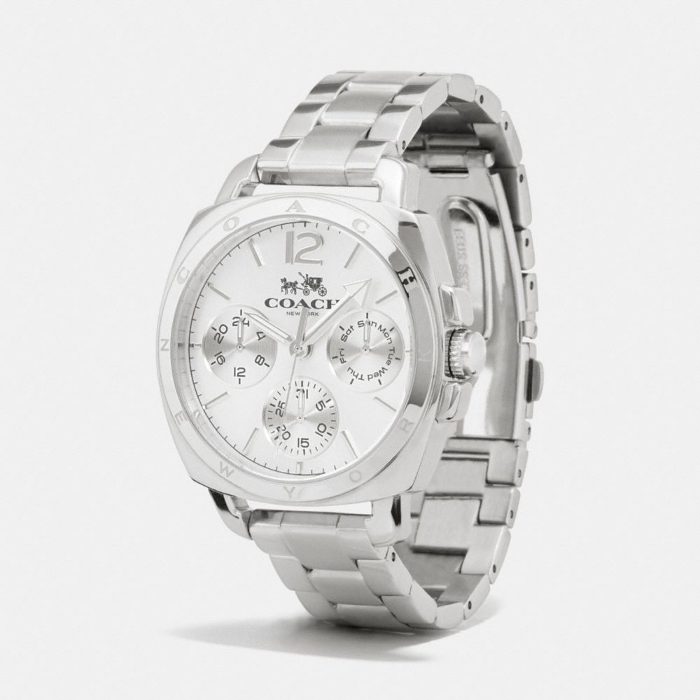 Coach Boyfriend 38 mm. Stainless Steel Multifunction Bracelet Watch 712a824a-ac59-4e8e-984d-  main image 4
