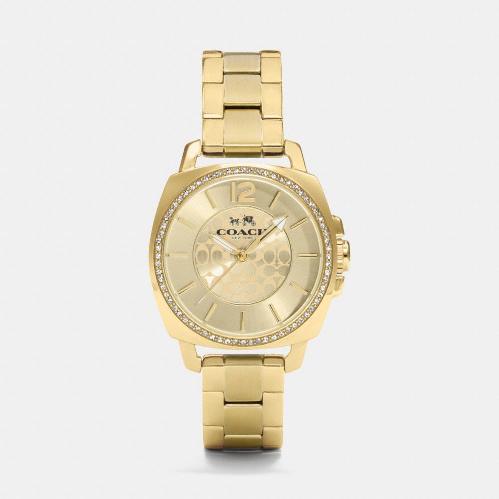 Coach hotsell swarovski watch