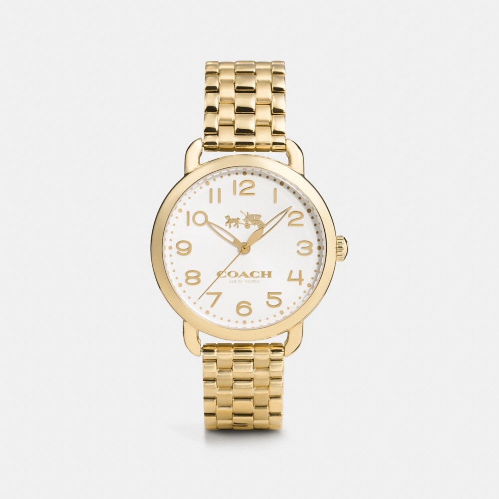 Coach delancey women's analog watch sale