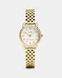 Delancey 28 Mm Gold Plated Bracelet Watch