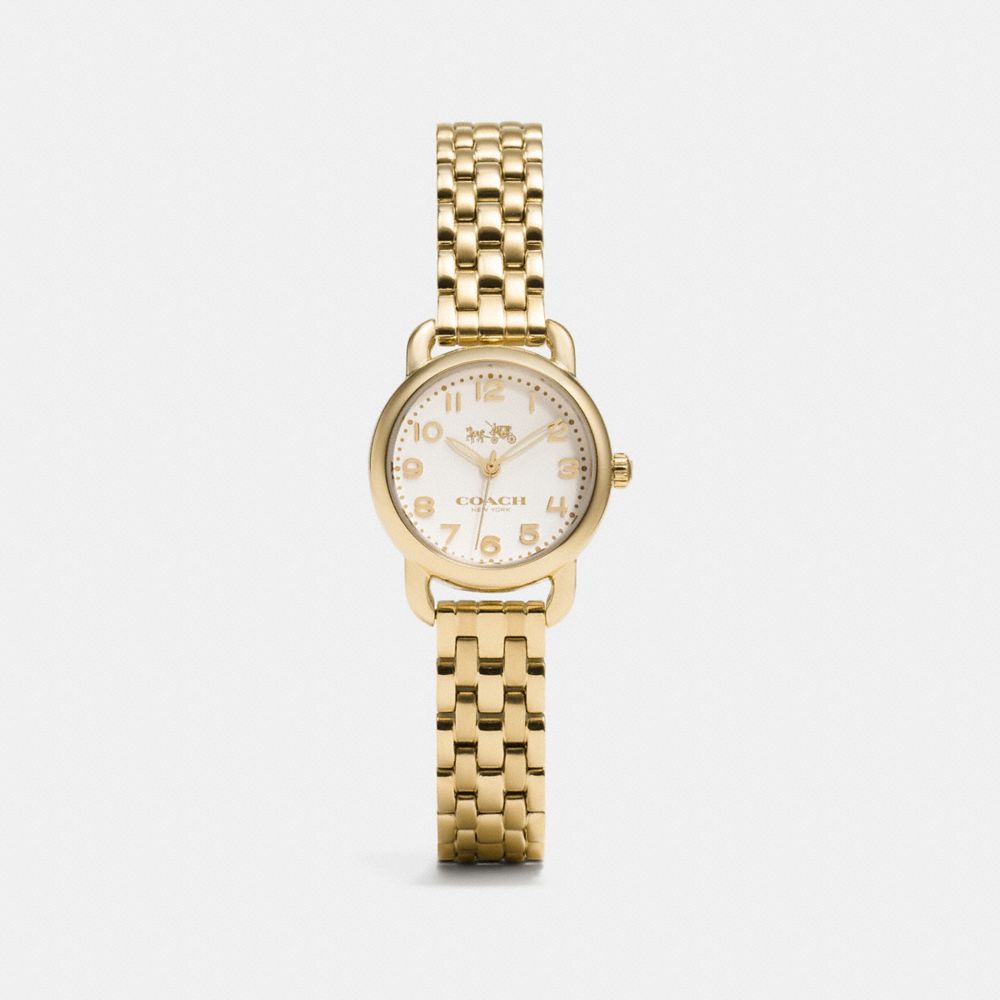 Coach women's sale watch delancey