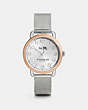 COACH®,DELANCEY TWO TONE WATCH,Metal,Two Tone,Front View
