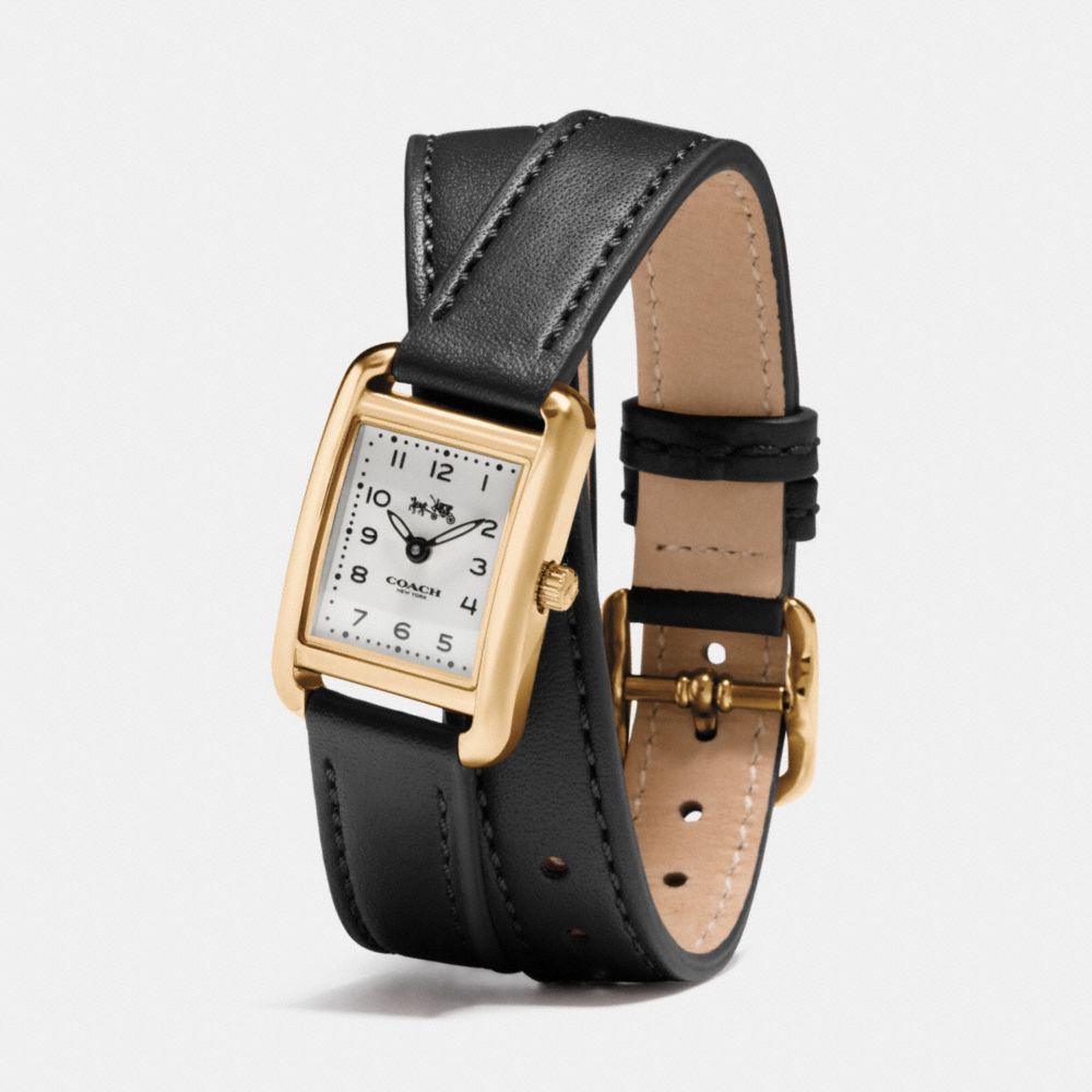 Gold best sale wrap watch