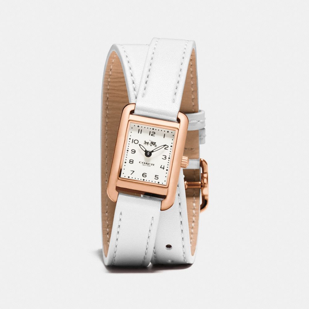 Coach double wrap online watch