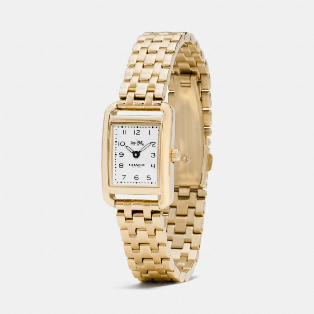 Thompson Gold Plated Bracelet Watch