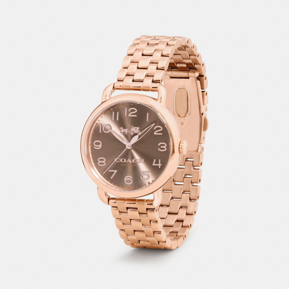 Coach rose gold watch reviews new arrivals