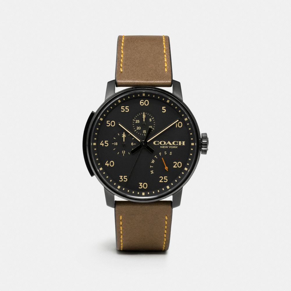 Coach men's bleecker watch on sale