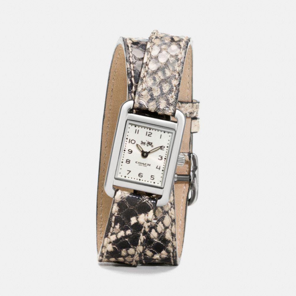 Coach double wrap discount watch