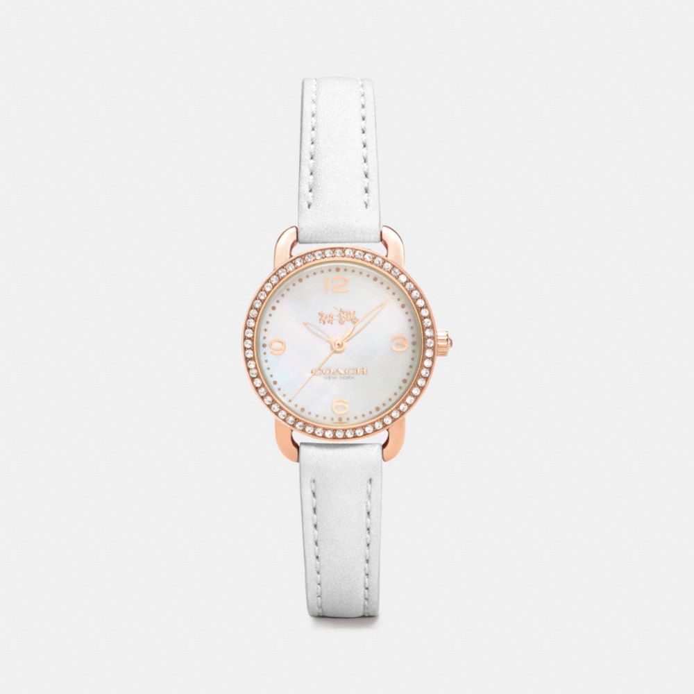 Coach delancey watch rose gold hotsell