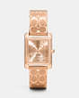 Page Rose Gold Plated Bangle Watch