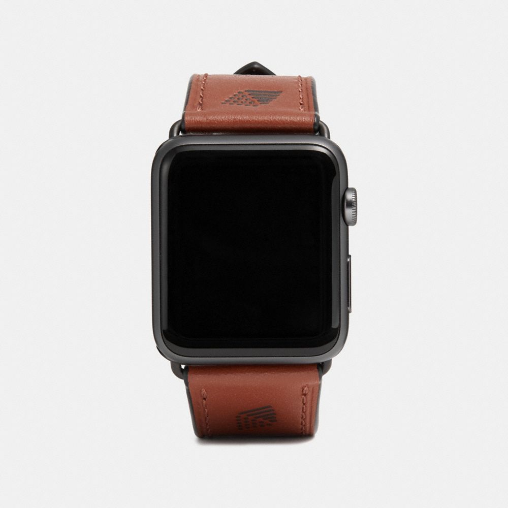 COACH®,Apple Watch® Strap,,Front View