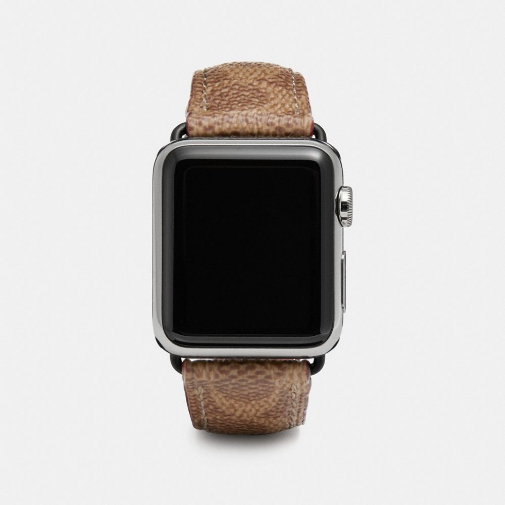 Coach 2025 iwatch strap