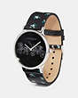 COACH®,PERRY WATCH, 36MM,Leather,Black,Angle View