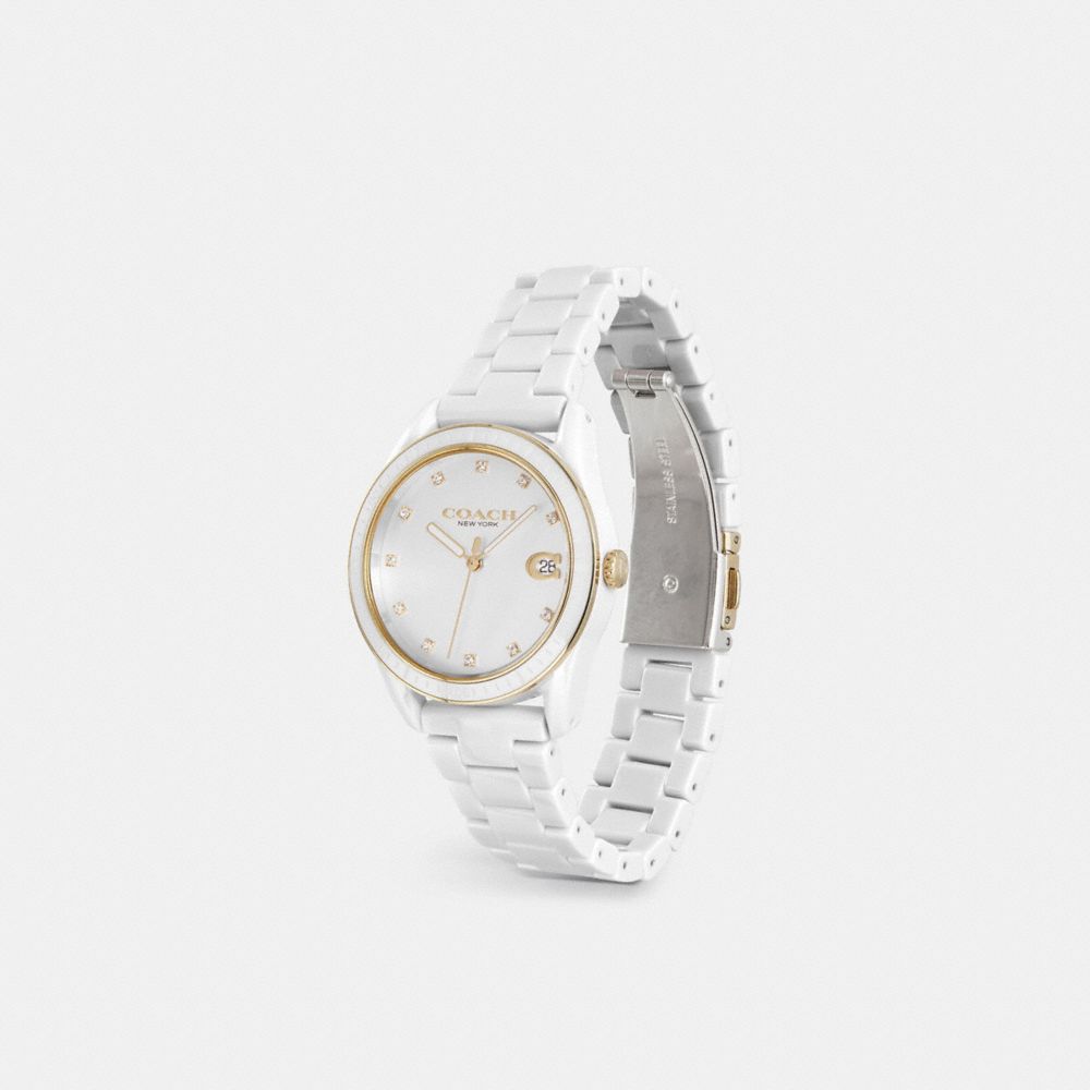 COACH®,Preston Sport Watch, 36 Mm,,Angle View