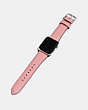 COACH®,APPLE WATCH® STRAP, 38MM,Leather,Light Blush,Angle View