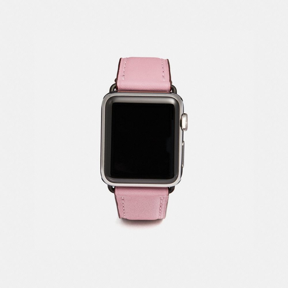 COACH®,Apple Watch® Strap, 38 Mm,,Front View