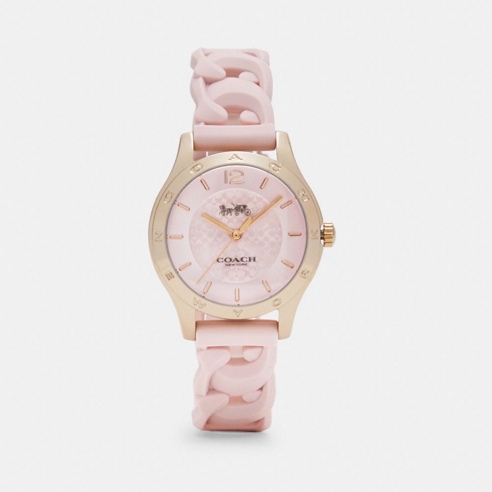 Coach maddy watch rose gold sale