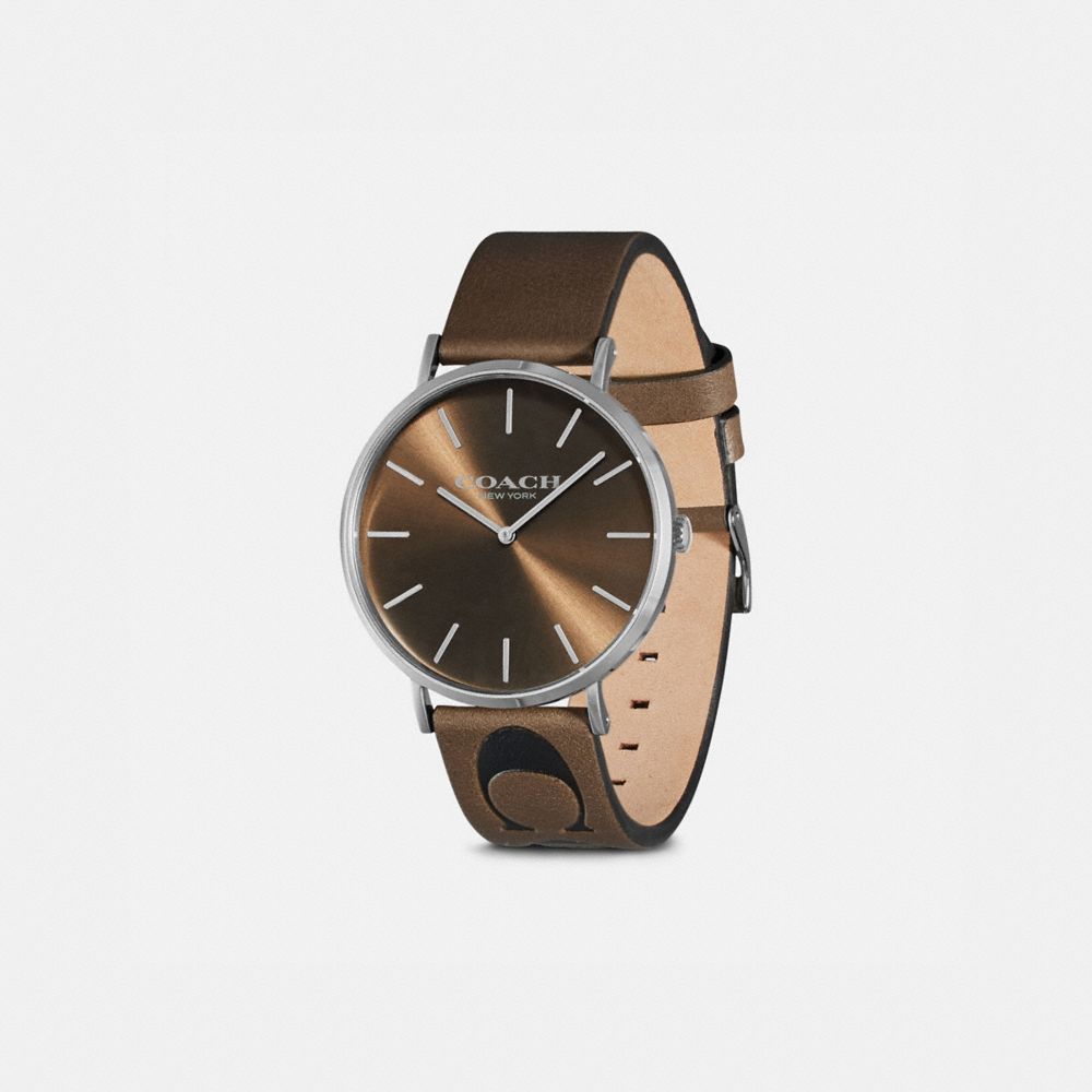 COACH®,Charles Watch, 41 Mm,,Angle View