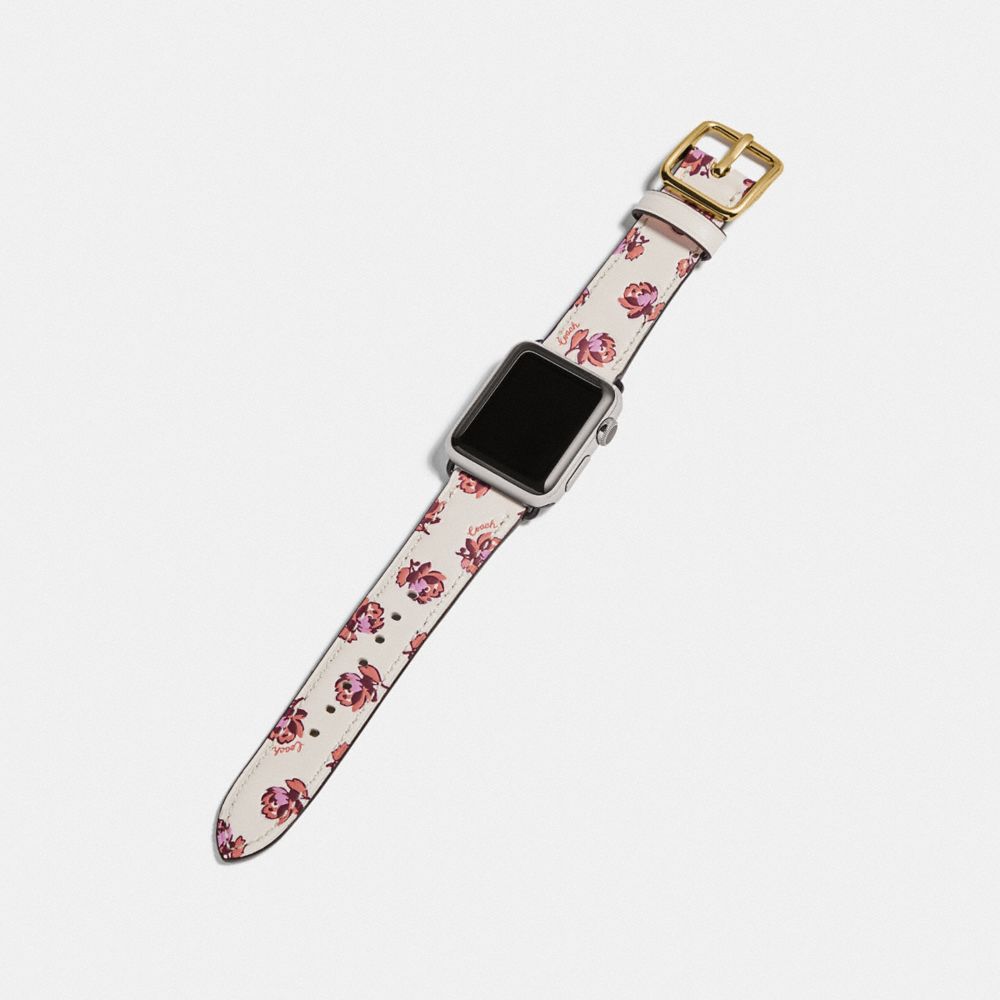 Coach apple watch strap with prints new arrivals