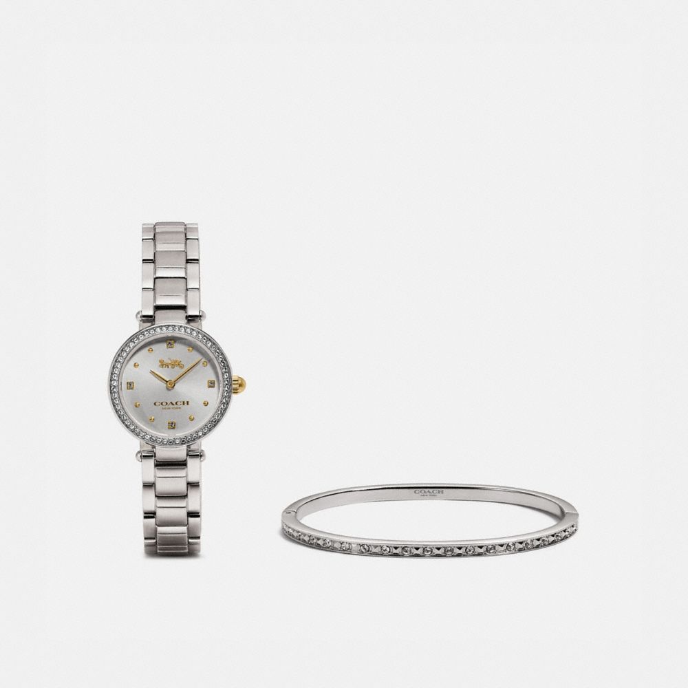 Coach watch 2025 gift set